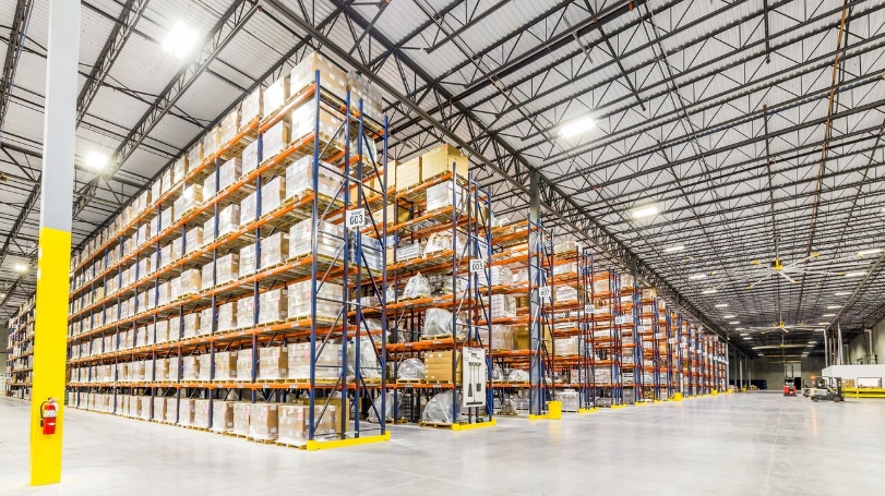 Regal Beloit Build to Suit Warehouse Interior